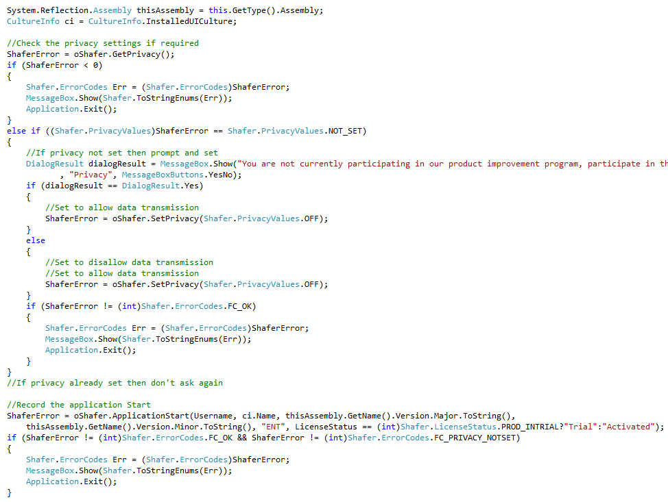 Add analytics code to your application (NSA) – Support Center