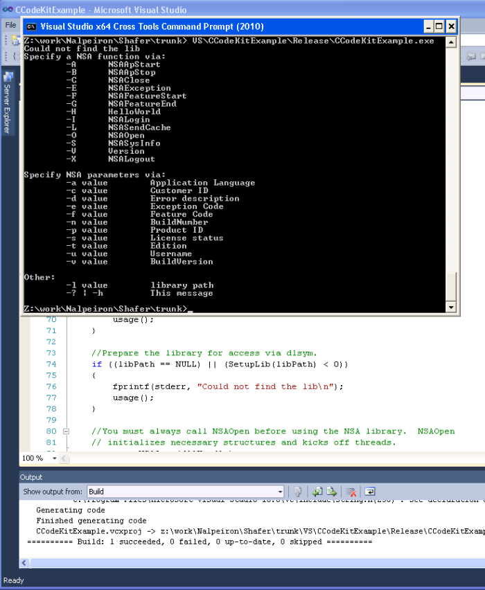 Building C/C++ Project in Visual Studio – Support Center